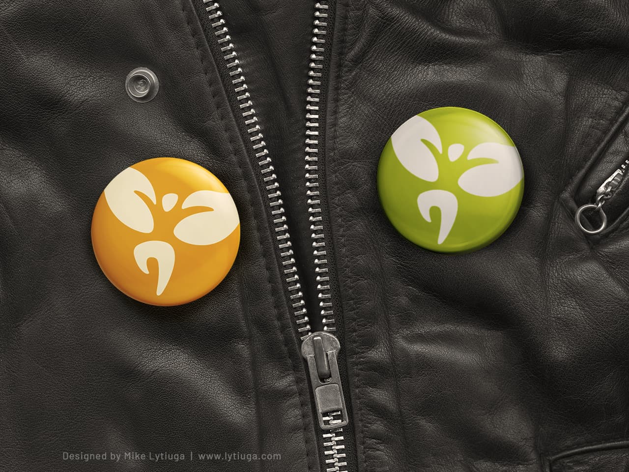 Ecology conference logo design | all-Ukrainian conference of young ecologists doomed button pins