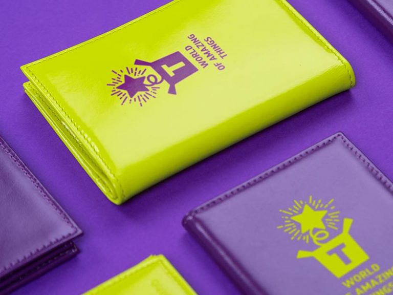 Promotional logo design for World of Amazing Things - feature pict