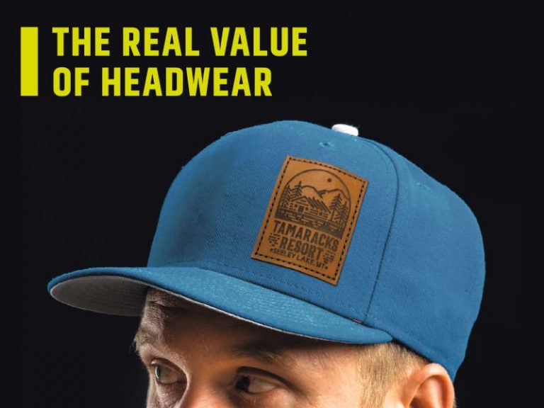 Flyer design for direct mail advertising campaign of local screenprinting shop, Exact Image, Missoula, Montana