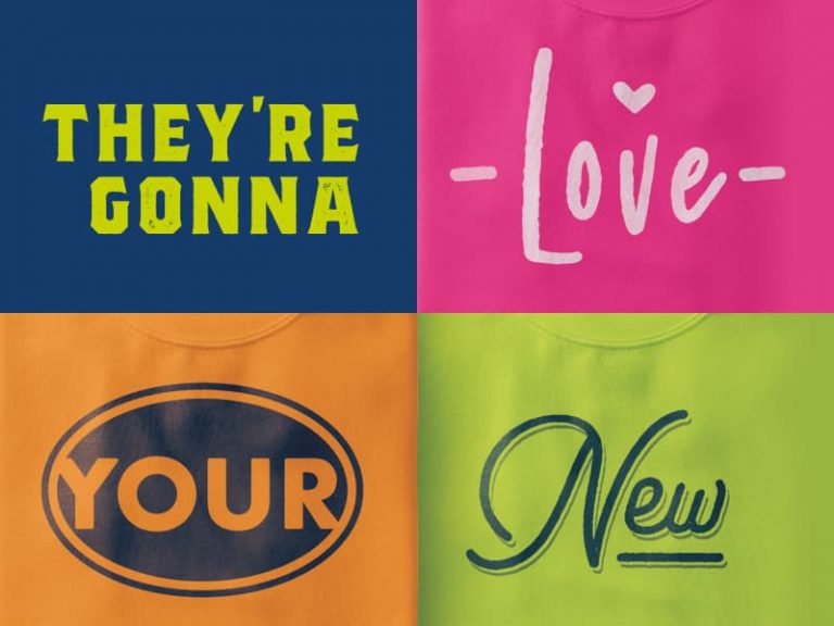 print advertising for screenprinting shom Exact Image, Montana